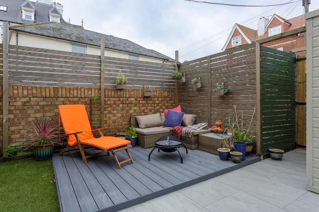 Seaside Escape Apartment Portsmouth Luaran gambar